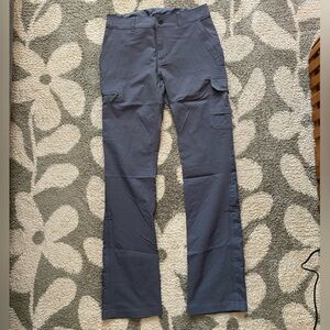 The north face size 00 Blue Grey hiking Cargo Pants